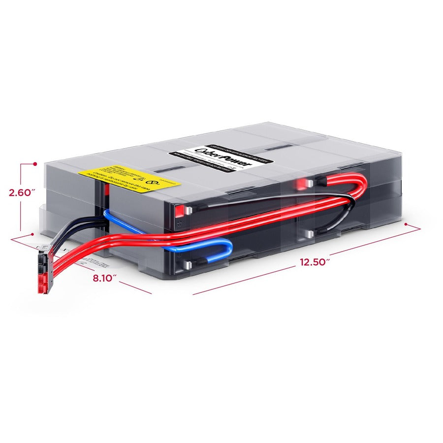 CyberPower RB1290X4F Replacement Battery Cartridge RB1290X4F