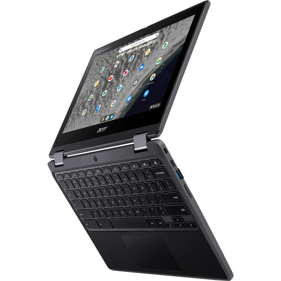 Acer Chromebook Spin 511 R753T R753T-C8H2 11.6" Touchscreen Convertible 2 in 1 Chromebook - HD - 1366 x 768 - Intel Celeron N4500 Dual-core (2 Core) 1.10 GHz - 4 GB Total RAM - 32 GB Flash Memory NX.A8ZAA.005