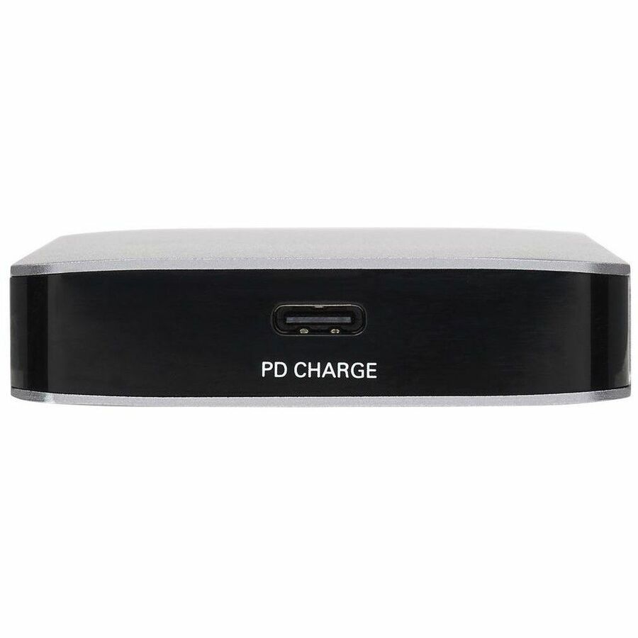 Tripp Lite by Eaton USB-C Dock, Dual Display - 4K 60 Hz HDMI, USB 3.x (5Gbps) Hub Ports, GbE, Memory Card, 100W PD Charging, Gray U442-DOCK8G-GG