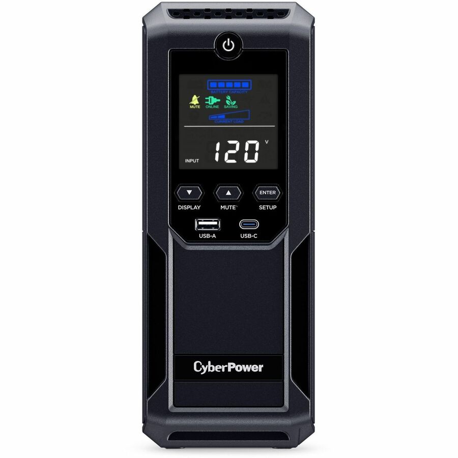 CyberPower Intelligent LCD UPS CP1500AVRLCD3 1500VA Mini-tower UPS CP1500AVRLCD3