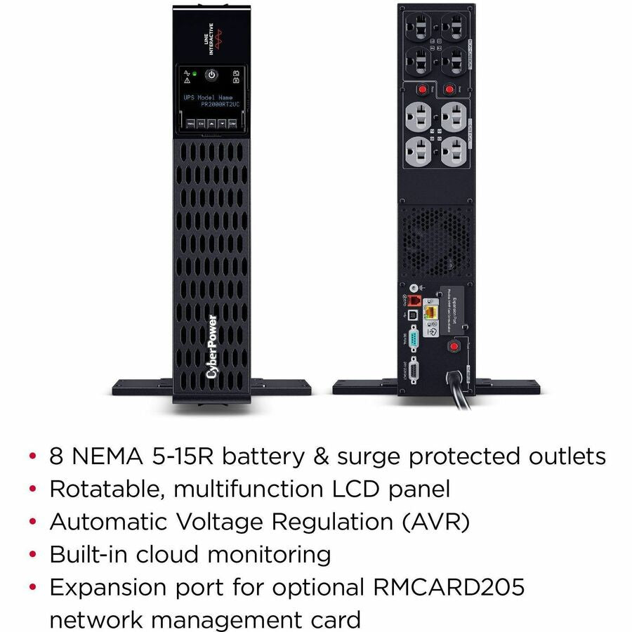 CyberPower PR1000RTXL2UC New Smart App Sinewave UPS Systems PR1000RTXL2UC