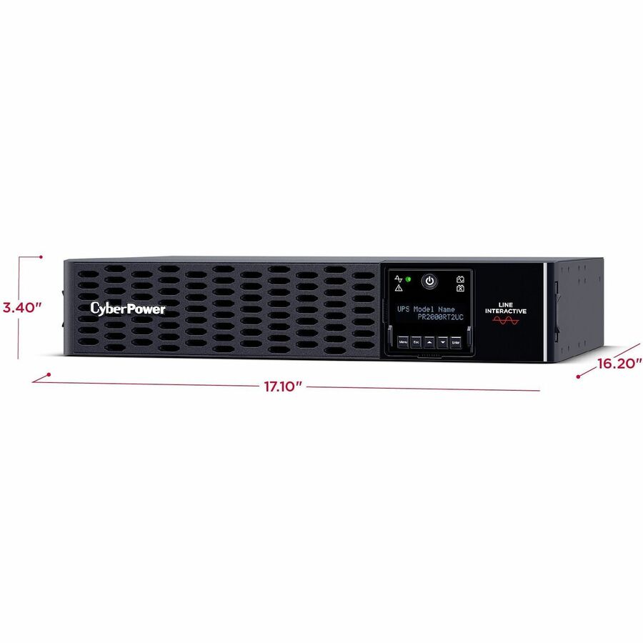 CyberPower PR2000RT2UC New Smart App Sinewave UPS Systems PR2000RT2UC