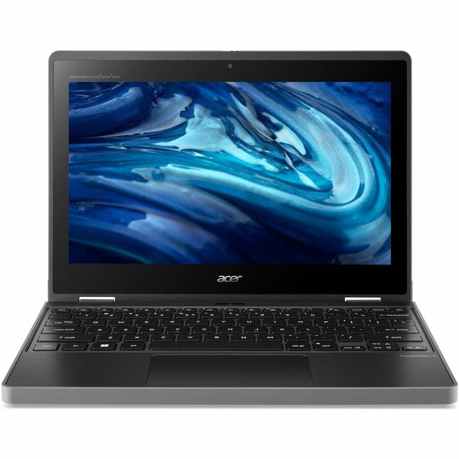 Acer TravelMate Spin B3 B311R-33 TMB311R-33-C872 11.6" Touchscreen Convertible 2 in 1 Notebook - WXGA - Intel N100 - 8 GB - 128 GB SSD - Black NX.VYNAA.001