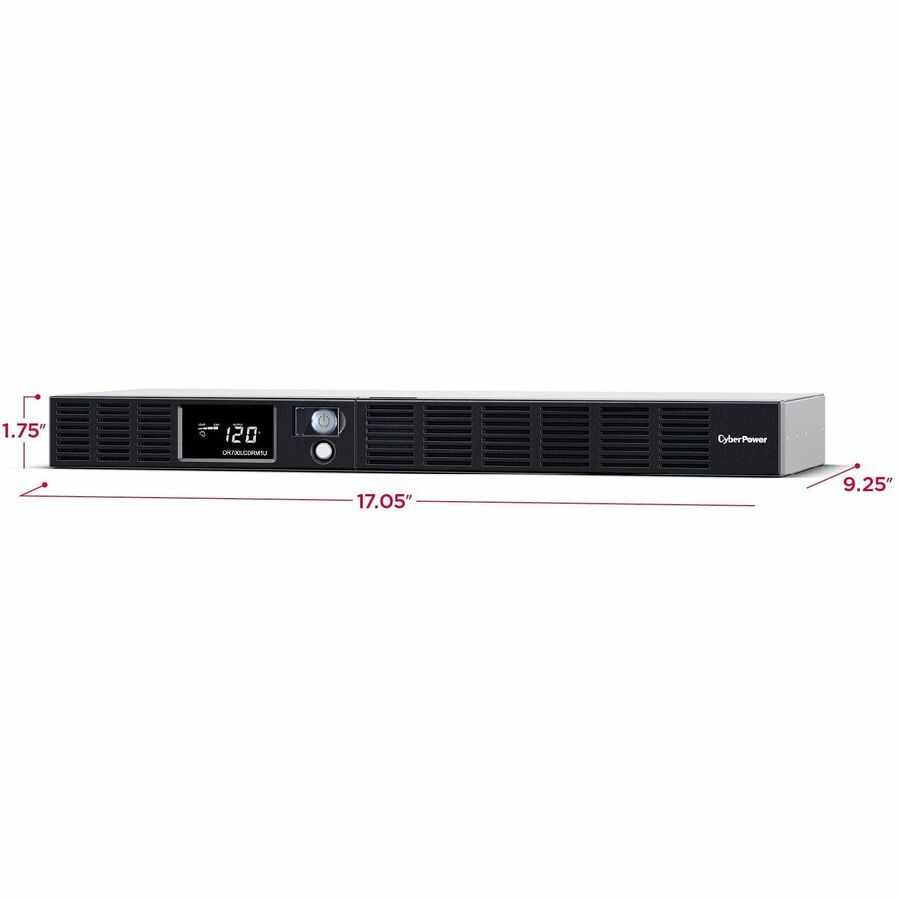 CyberPower OR700LCDRM1U Smart App LCD UPS Systems OR700LCDRM1U