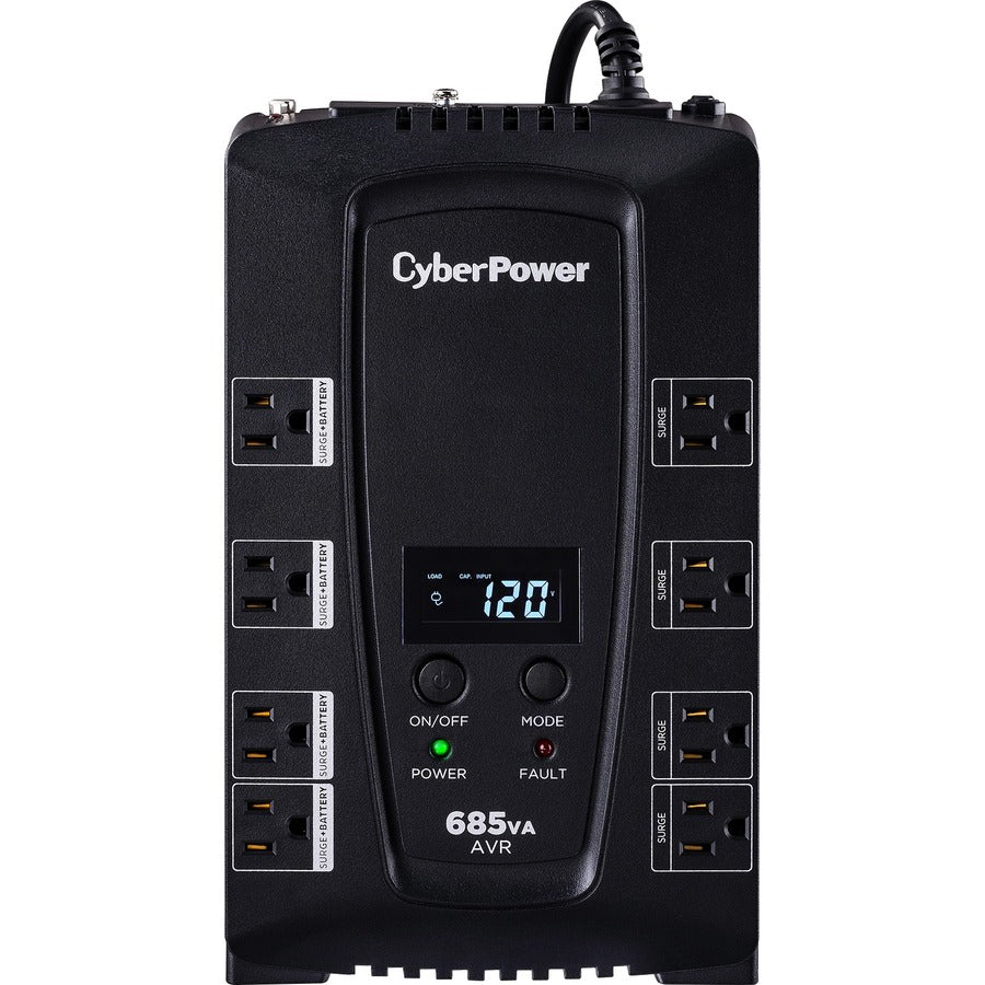 CyberPower CP685AVRLCD Intelligent LCD UPS Systems CP685AVRLCD