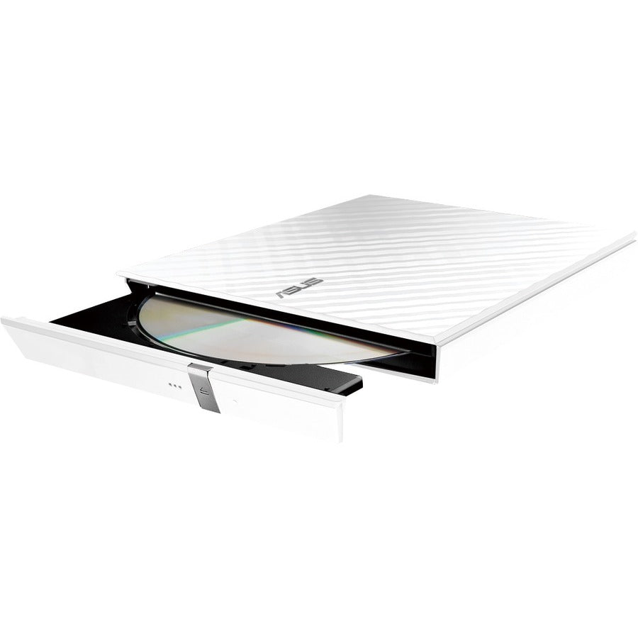 Asus SDRW-08D2S-U Portable DVD-Writer - External - White SDRW-08D2S-U/WHT/G/AS