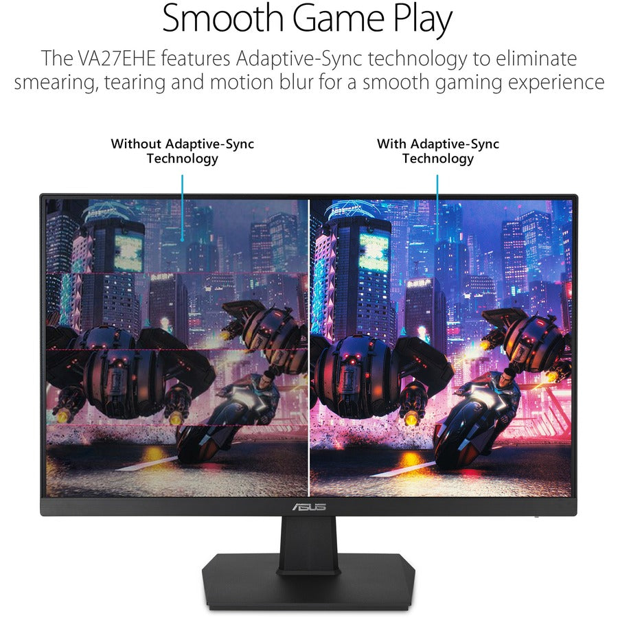 Asus VA27EHE 27" Class Full HD Gaming LCD Monitor - 16:9 - Black VA27EHE