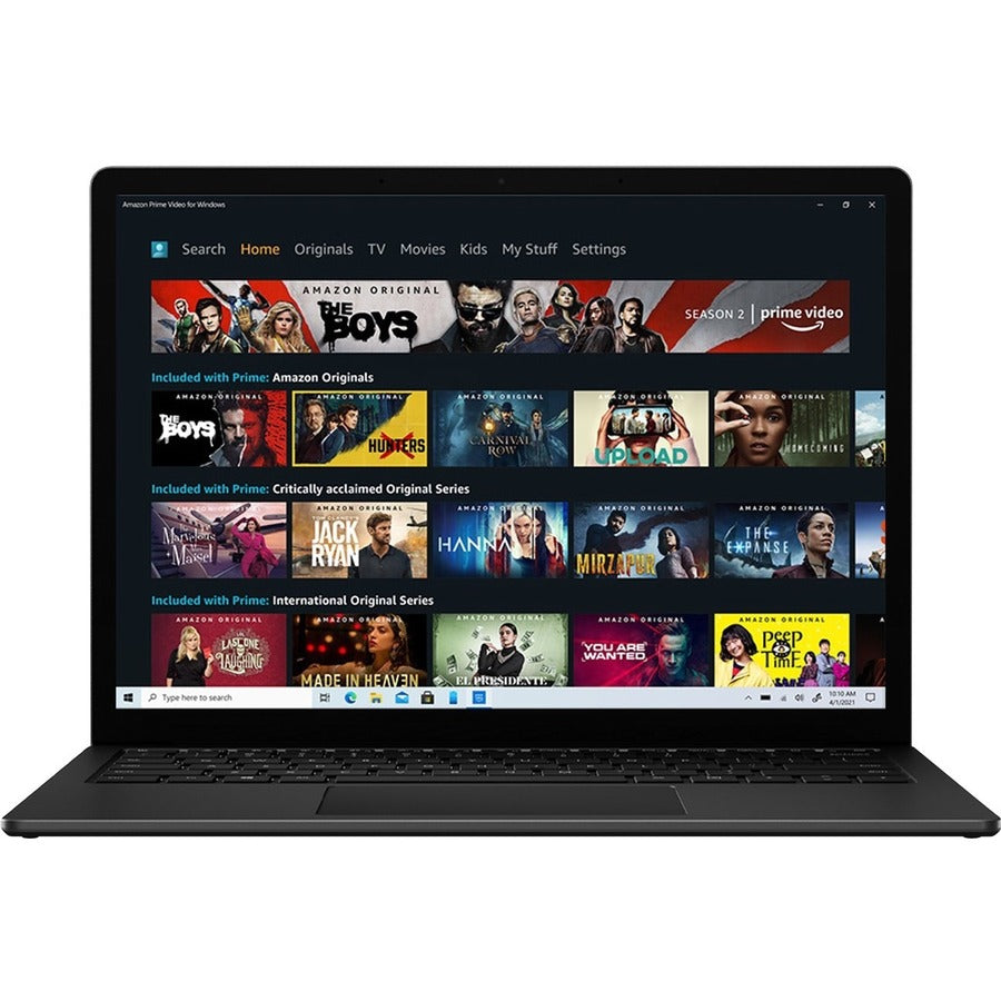 Microsoft Surface Laptop 4 13.5" Touchscreen Notebook - 2256 x 1504 - AMD Ryzen 7 4980U Octa-core (8 Core) - 16 GB Total RAM - 512 GB SSD - Matte Black 7IC-00001