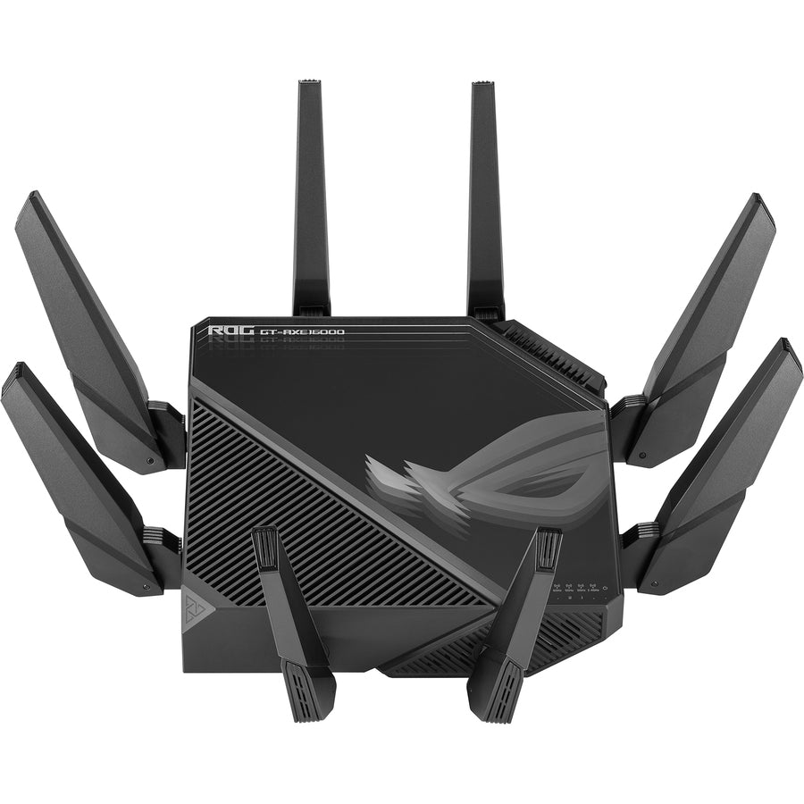 Asus ROG Rapture GT-AXE16000 Wi-Fi 6E IEEE 802.11ax Ethernet Wireless Router GT-AXE16000