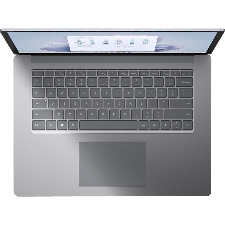 Microsoft Surface Laptop 5 15" Touchscreen Notebook - 2496 x 1664 - Intel Core i7 12th Gen i7-1265U - Intel Evo Platform - 16 GB Total RAM - 256 GB SSD - Platinum RI9-00001