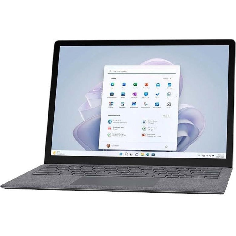 Microsoft Surface Laptop 5 13.5" Touchscreen Notebook - 2256 x 1504 - Intel Core i7 12th Gen i7-1265U 1.80 GHz - Intel Evo Platform - 16 GB Total RAM - 512 GB SSD - Platinum RBI-00001