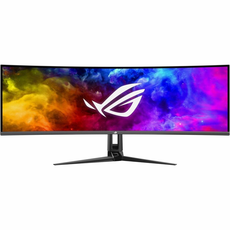 Asus ROG Swift PG49WCD 49" Class Dual Quad HD (DQHD) Curved Screen Gaming OLED Monitor - 32:9 - Black PG49WCD
