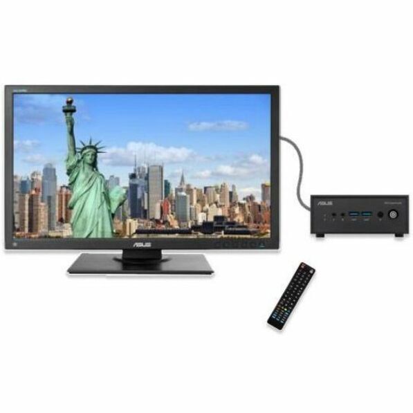 Asus ExpertCenter PN42 PN42-SYSN141PX1TU0 Desktop Computer - Intel N100 - 4 GB - Mini PC - Black PN42-SYSN141PX1TU0