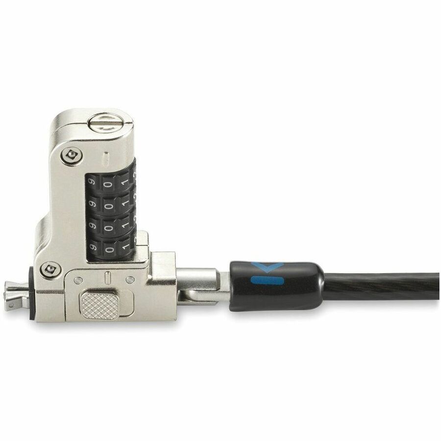 Kensington Slim N17 2.0 Combination Laptop Lock for Wedge-Shaped Slots K65094WW