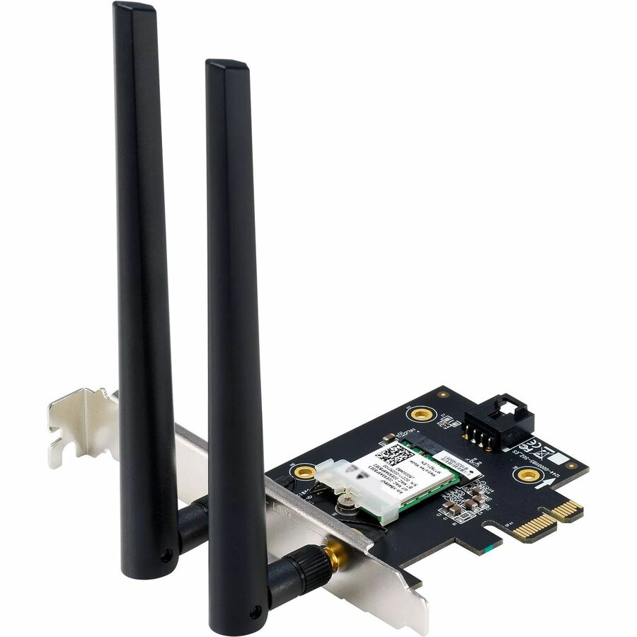 Asus PCE-AXE5400 IEEE 802.11ax Bluetooth 5.2 Tri Band Wi-Fi/Bluetooth Combo Adapter for Computer PCE-AXE5400