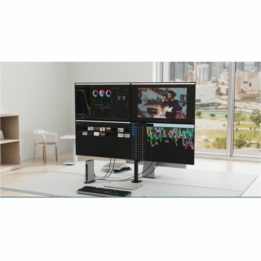 Kensington SD5800T Thunderbolt 4 and USB4 Quad Video Docking Station K32856NA