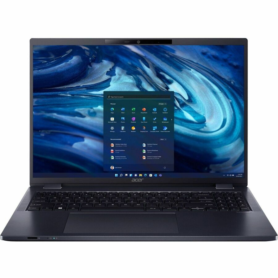 Acer TravelMate P4 P414-52 TMP414-52-76Y3 14" Notebook - WUXGA - 1920 x 1200 - Intel Core i7 12th Gen i7-1260P Dodeca-core (12 Core) 2.10 GHz - 16 GB Total RAM - 512 GB SSD - Slate Blue NX.VW5AA.002