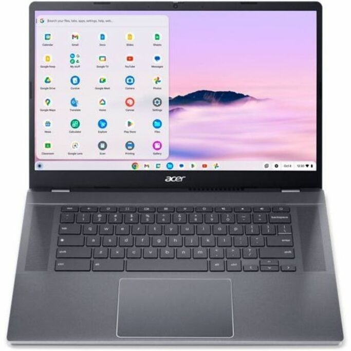 Acer Chromebook Plus 515 CBE595-1T-55UB 15.6" Touchscreen Chromebook - Full HD - 1920 x 1080 - Intel Core i5 13th Gen i5-1335U Deca-core (10 Core) 1.30 GHz - 16 GB Total RAM - 256 GB SSD - Iron NX.KRCAA.005