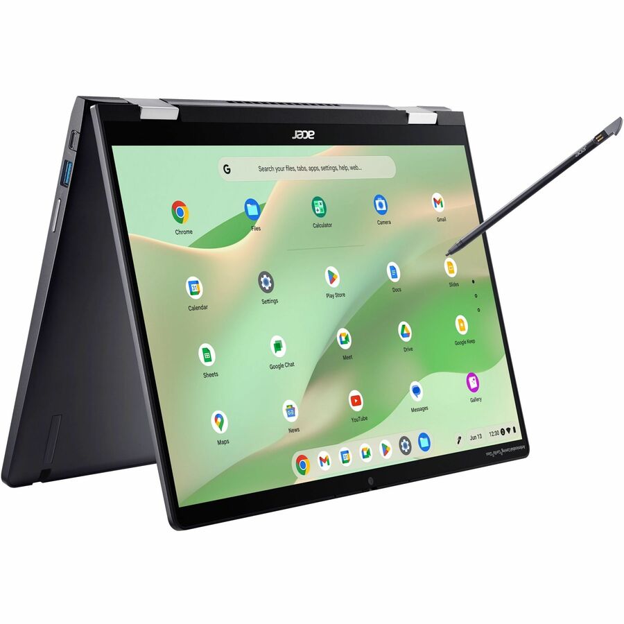 Acer Chromebook Spin 714 CP714-2WN CP714-2WN-7073 14" Touchscreen 2 in 1 Chromebook - WQXGA - 2560 x 1600 - Intel Core i7 13th Gen i7-1355U Deca-core (10 Core) 1.70 GHz - 16 GB Total RAM - 256 GB SSD - Iron NX.KLBAA.006