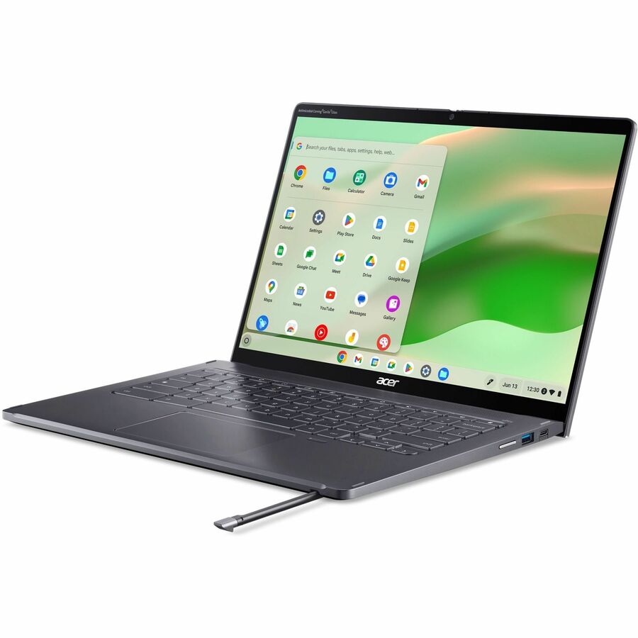 Acer Chromebook Spin 714 CP714-2WN CP714-2WN-7073 14" Touchscreen 2 in 1 Chromebook - WQXGA - 2560 x 1600 - Intel Core i7 13th Gen i7-1355U Deca-core (10 Core) 1.70 GHz - 16 GB Total RAM - 256 GB SSD - Iron NX.KLBAA.006