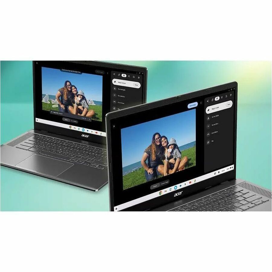 Acer Chromebook Plus 514 CBE574-1T-R8T7 14" Touchscreen Chromebook - WUXGA - AMD Ryzen 3 7320C - 8 GB - 256 GB SSD - Iron NX.KRDAA.001