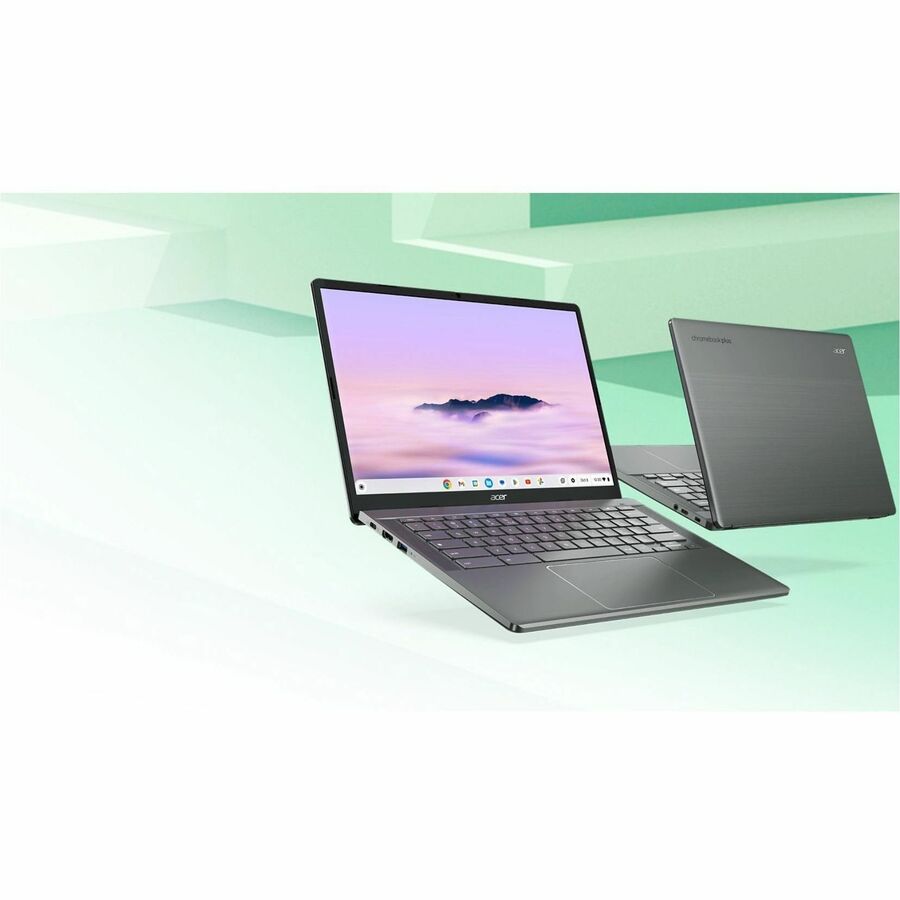 Acer Chromebook Plus 514 CBE574-1T-R1Z4 14" Touchscreen Chromebook - WUXGA - AMD Ryzen 5 7520C - 16 GB - 256 GB SSD - Iron NX.KRDAA.002
