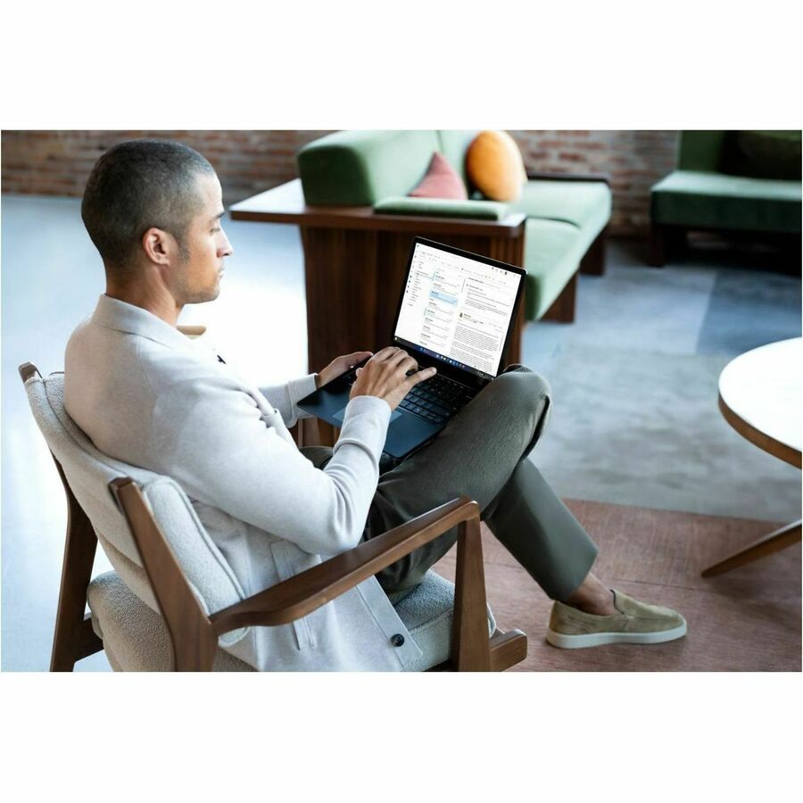 Microsoft Surface Laptop 6 15" Touchscreen Notebook - Intel Core Ultra 7 165H - 32 GB - 1 TB SSD - English Keyboard - Black ZLU-00001