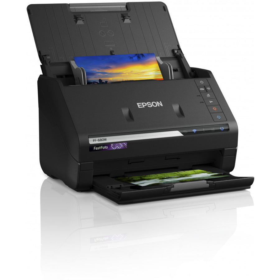 Epson FastFoto FF-680W Sheetfed Scanner - 600 dpi Optical B11B237201