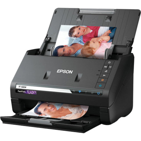 Epson FastFoto FF-680W Sheetfed Scanner - 600 dpi Optical B11B237201