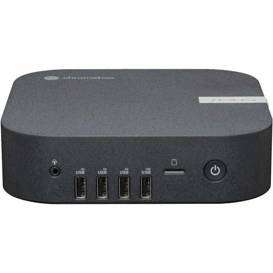 Asus Chromebox 5a CHROMEBOX5A-S7162UNENT Chromebox - Intel Core i7 13th Gen i7-1355U - 16 GB - 256 GB SSD - Mini PC - Eco Black CHROMEBOX5A-S7162UNENT