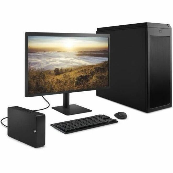 Seagate Expansion 24 TB Desktop Hard Drive - External - Black STKP24000400