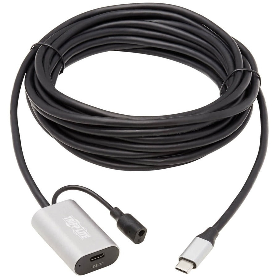 Tripp Lite by Eaton U330-05M-C2C USB-C Active Extension Cable, USB-C to USB-C (M/F), 16 ft. (5 m) U330-05M-C2C