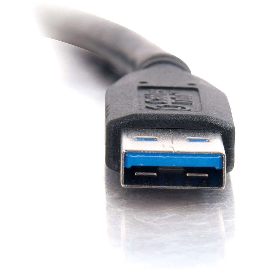 C2G 6.6ft USB 3.0 Cable - USB Type-A Cable - Black - M/M 54171
