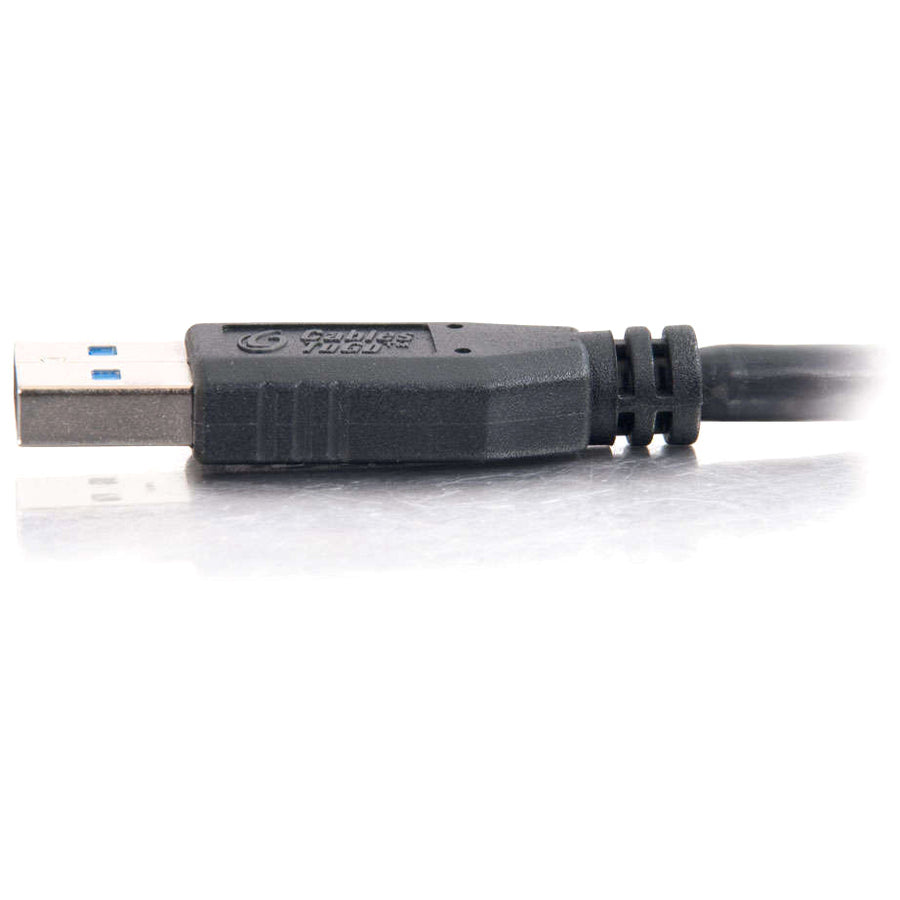 C2G 6.6ft USB 3.0 Cable - USB Type-A Cable - Black - M/M 54171