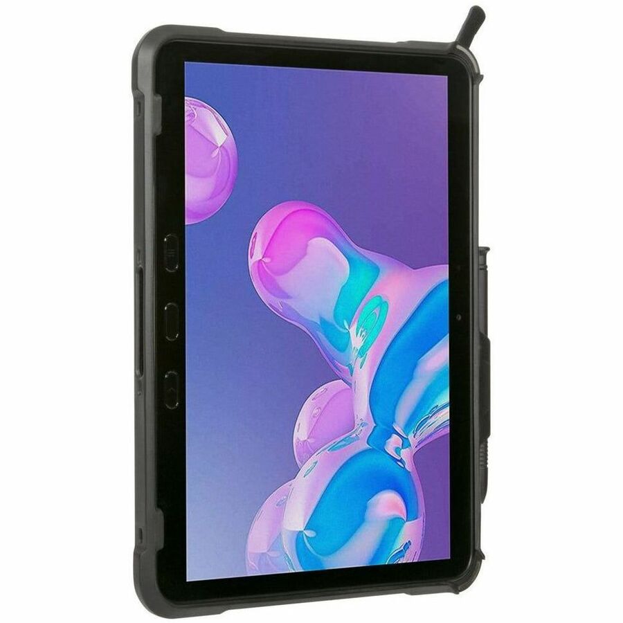 Targus Field-Ready THD933USZ Keyboard/Cover Case Samsung Galaxy Tab Active4 Pro Tablet - Black - TAA Compliant THD933USZ