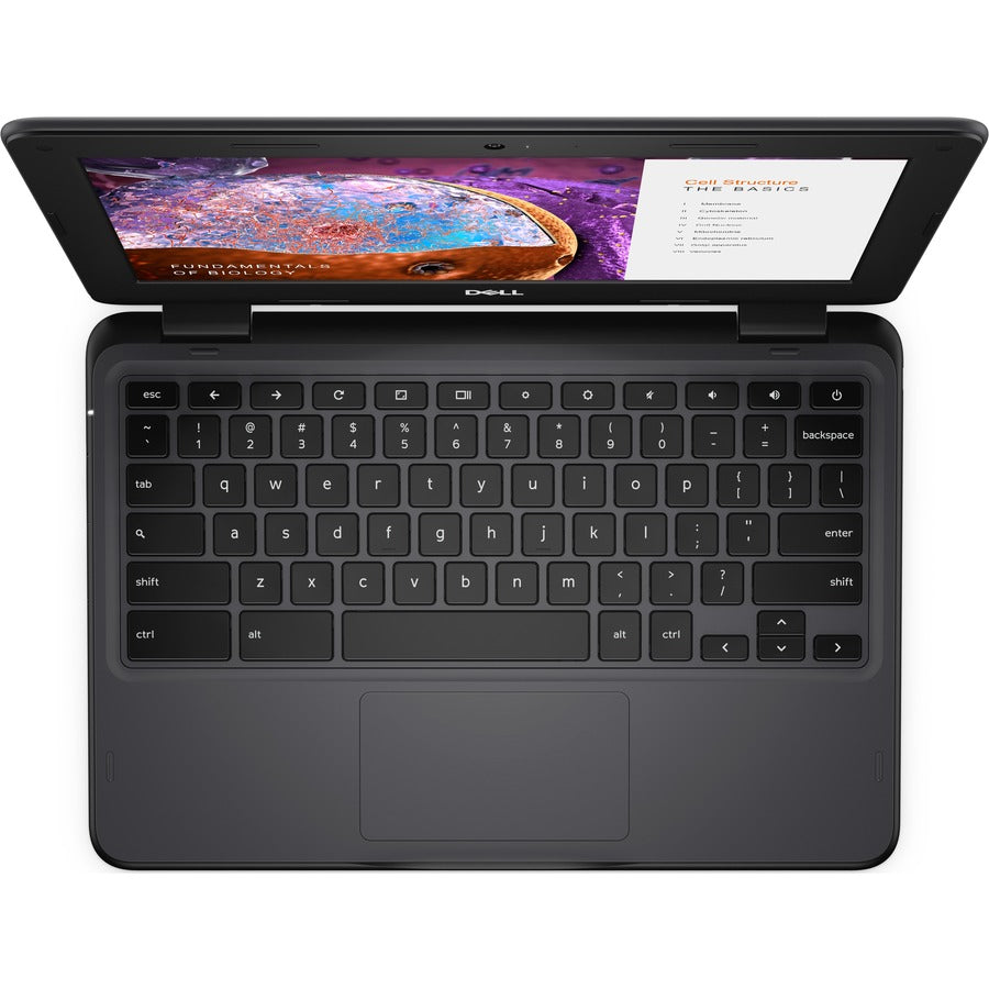 Dell Chromebook 3000 3110 11.6" Touchscreen Convertible 2 in 1 Chromebook - HD - Intel Celeron N5100 - 8 GB - 64 GB Flash Memory - English (US) Keyboard - Gray DYMW4