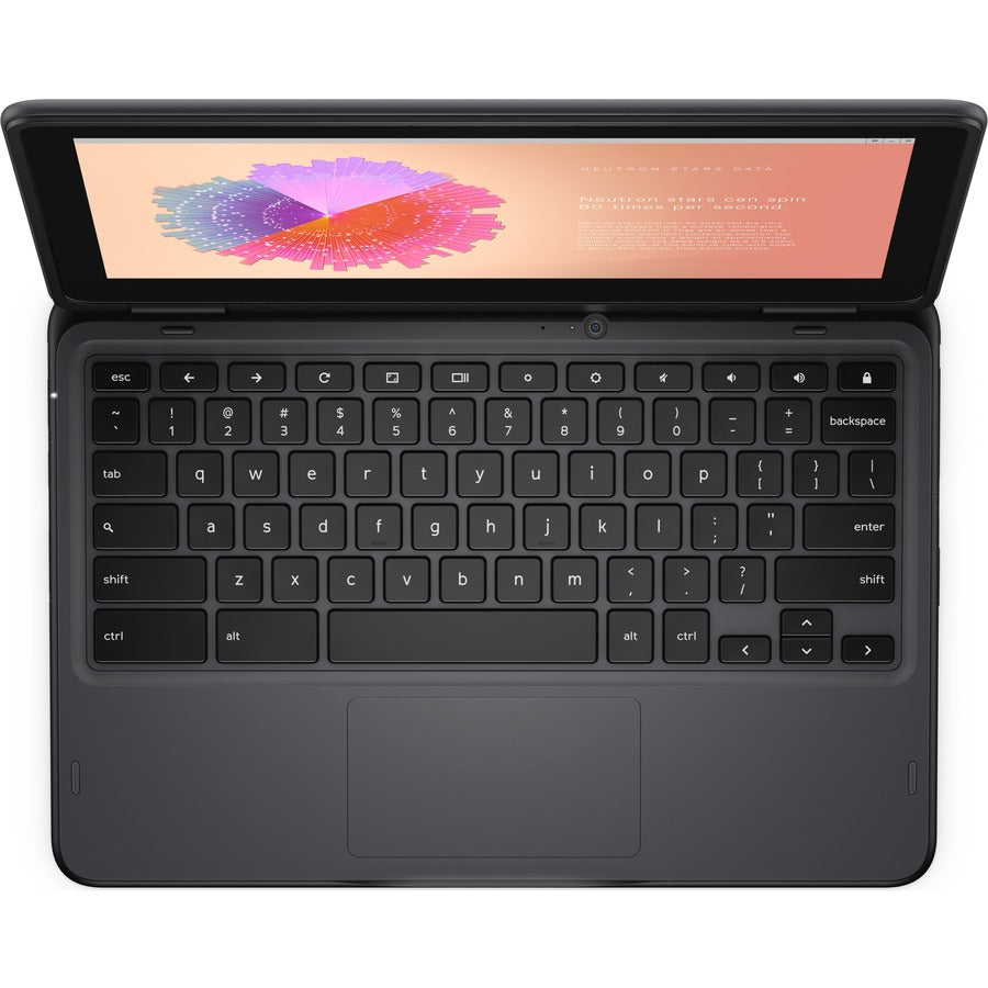 Dell Chromebook 3000 3110 11.6" Touchscreen Convertible 2 in 1 Chromebook - HD - Intel Celeron N5100 - 8 GB - 64 GB Flash Memory - English (US) Keyboard - Gray DYMW4