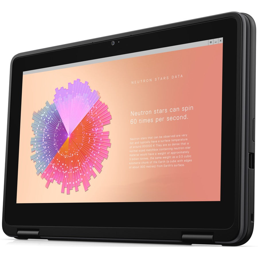 Dell Chromebook 3000 3110 11.6" Touchscreen Convertible 2 in 1 Chromebook - HD - Intel Celeron N5100 - 8 GB - 64 GB Flash Memory - English (US) Keyboard - Gray DYMW4