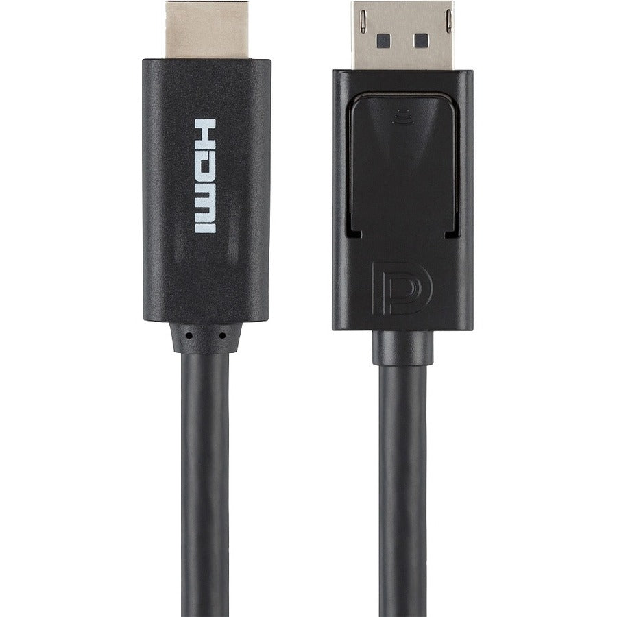 Belkin DisplayPort to HDMI Cable - 2m/6.6ft - 4K - M/M - Black F2CD001B06-E