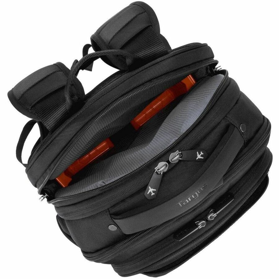 Targus Corporate Traveler CUCT02B Carrying Case Rugged (Backpack) for 10.5" to 16" Notebook - Black CUCT02B