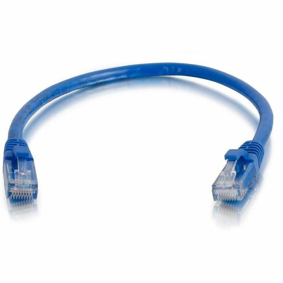 C2G 3ft (0.9m) Cat6a Snagless Unshielded (UTP) Ethernet Network Patch Cable - Blue 00691