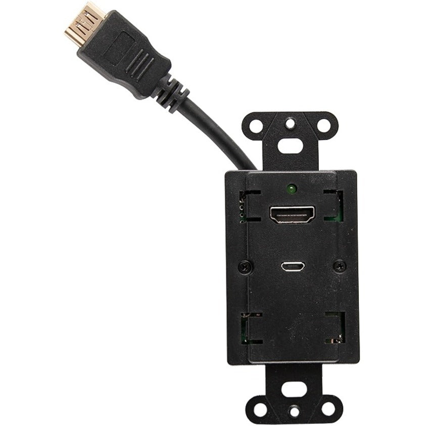 C2G HDMI Inline Extender Decorative Wall Plate w/ Interchangeable Covers C2G42395