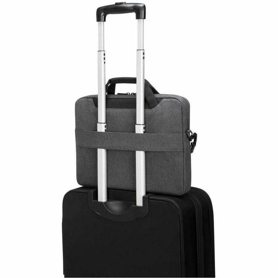 Targus Cypress TBS92602GL Carrying Case (Briefcase) for 14" Notebook - Gray TBS92602GL