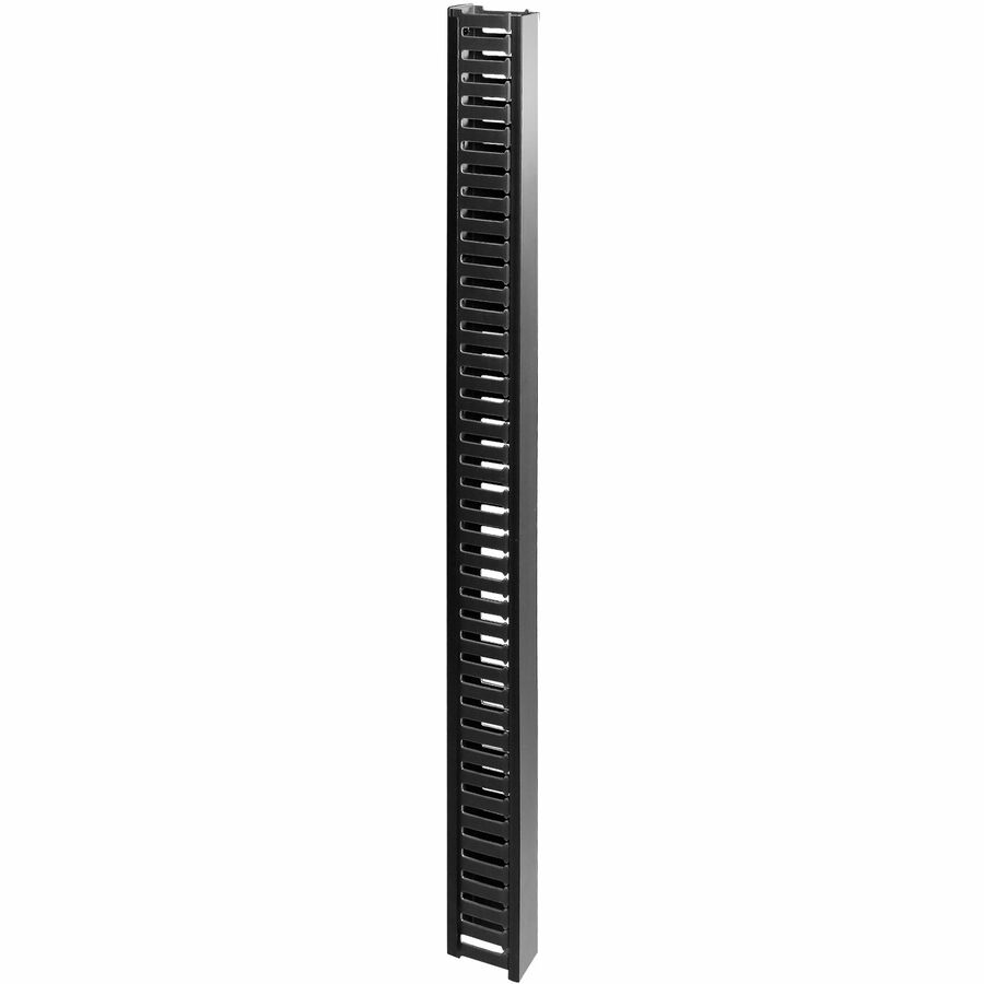 CyberPower Vertical Finger Duct Cable Manager with Snap on Cover CRA30001