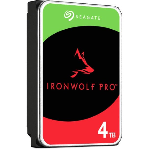 Seagate IronWolf Pro ST4000NT001 4 TB Hard Drive - 3.5" Internal - SATA (SATA/600) - Conventional Magnetic Recording (CMR) Method ST4000NT001