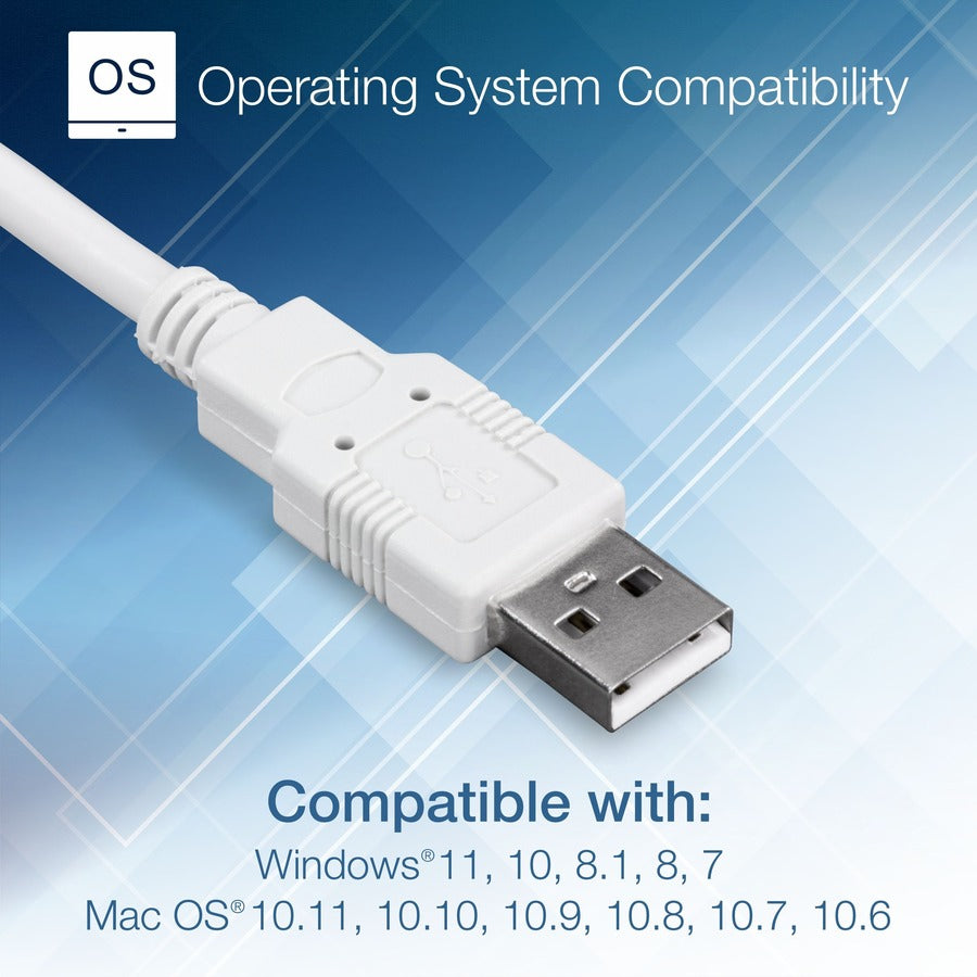 TRENDnet USB to Serial 9-Pin Converter Cable, Connect a RS-232 Serial Device to a USB 2.0 Port, Supports Windows & Mac, USB 1.1, USB 2.0, USB 3.0, 21 Inch Cable Length, Plug & Play, White, TU-S9 TU-S9