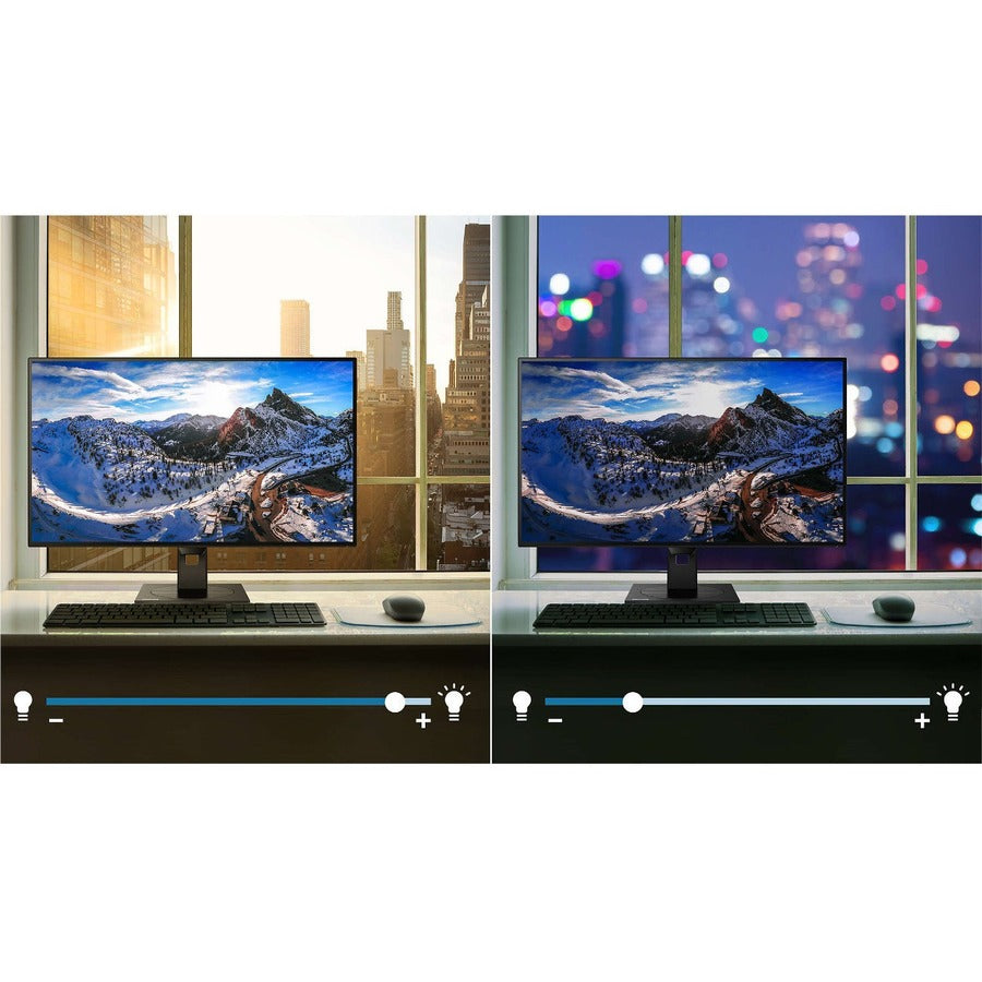 Philips 328B1 32" Class 4K UHD LCD Monitor - 16:9 - Textured Black 328B1
