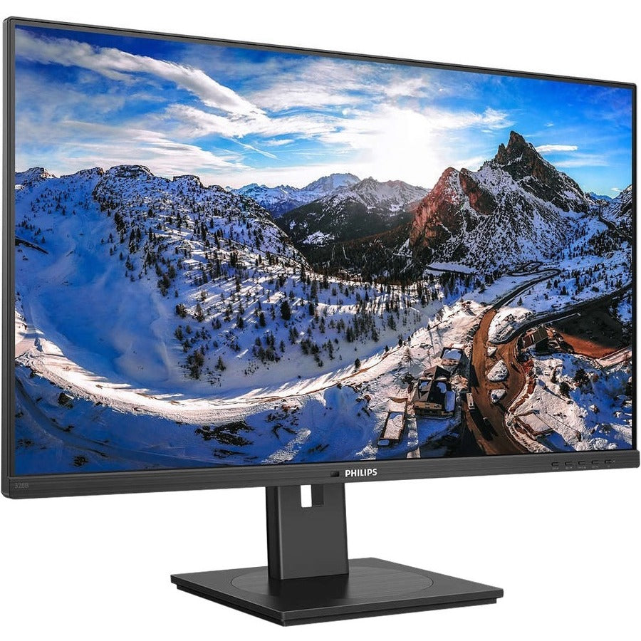 Philips 328B1 32" Class 4K UHD LCD Monitor - 16:9 - Textured Black 328B1