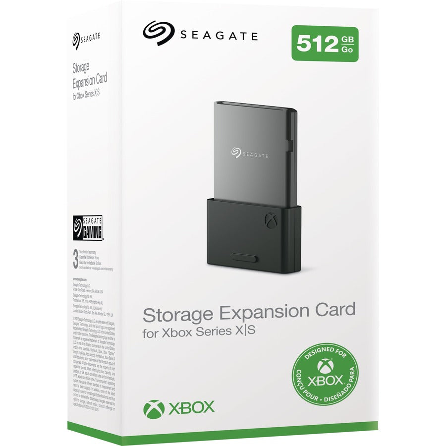 Seagate STJR512400 512 GB Solid State Drive - Internal - PCI Express NVMe - Black STJR512400