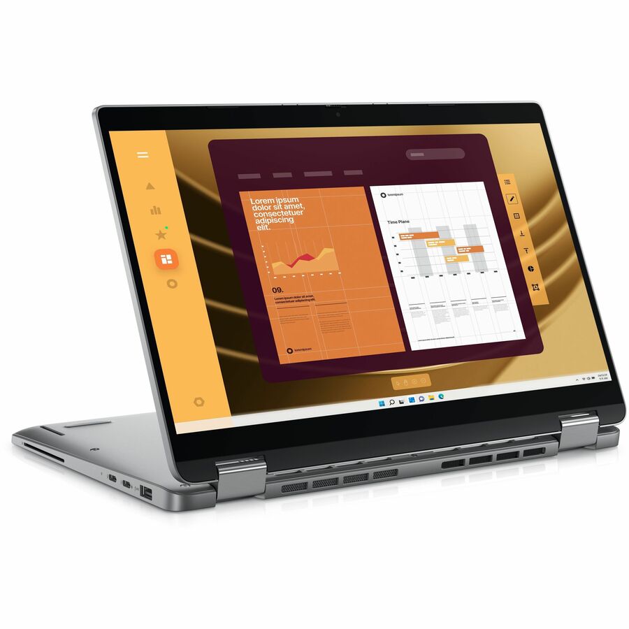 Dell Latitude 5000 5350 13.3" Notebook - Full HD - Intel Core Ultra 5 135U - vPro Technology - 16 GB - 512 GB SSD - Gray P89N4